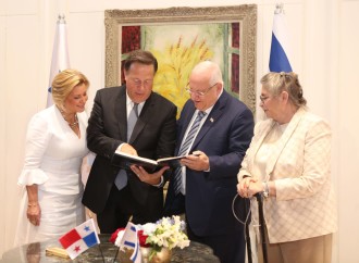 Presidente Varela inicia su visita en Israel con una reunión con el Presidente Israelí, Reuven Rivlin