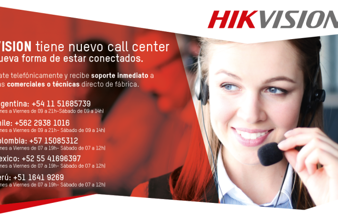 Hikvision se conecta con sus usuarios finales a través de su nuevo Call Center para América Latina