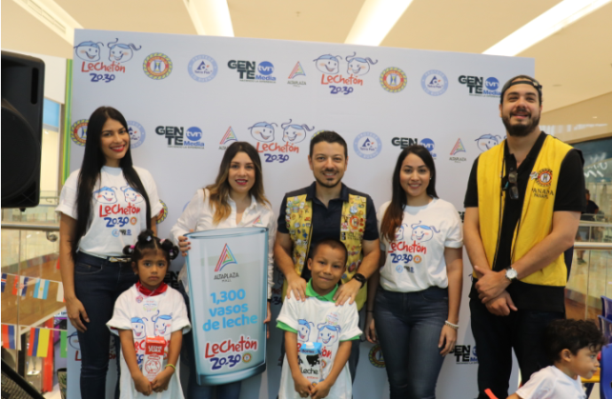 AltaPlaza Mall contribuye a multiplicar sonrisas en  el marco del Lechetón 20-30