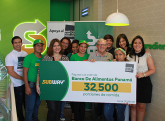 Subway® Panamá recauda 32,500 platos de comida a beneficio del Banco de Alimentos Panamá