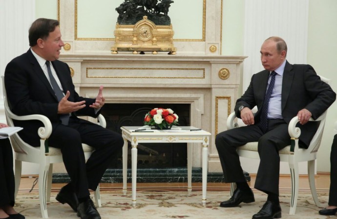 Presidentes Varela y Putin marcan un nuevo comienzo en las relaciones entre Panamá y Rusia