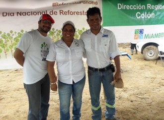 Jinro Corp. se une a la gran jornada de reforestación y refuerza su compromiso con el ambiente en la provincia de Colón