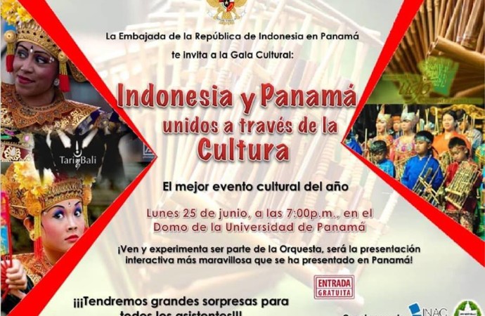 Indonesia y Panamá unidos a través de la cultura
