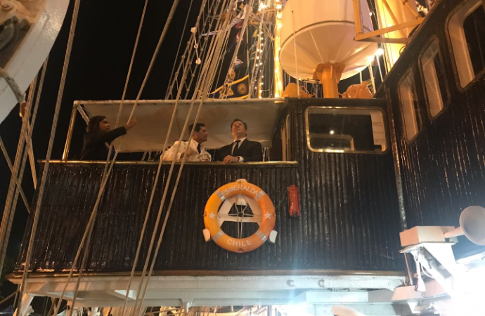 Presidente Varela da la bienvenida a representantes de escuelas navales a Panamá