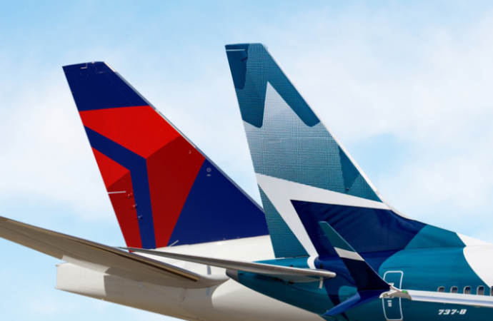 Delta y WestJet lanzarán un nuevo Joint Venture transfronterizo