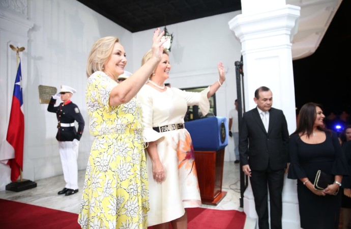 Primera Dama de Panamá y su homóloga de Chile estrechan lazos de cooperación y amistad