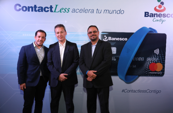 Banesco y Mastercard presentan Contactless: La forma de pago, sencilla, rápida y segura
