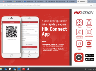 Hik-Connect la APP de Hikvision para visualizar y administrar desde dispositivos móviles los sistemas de seguridad de manera rápida, segura y eficaz