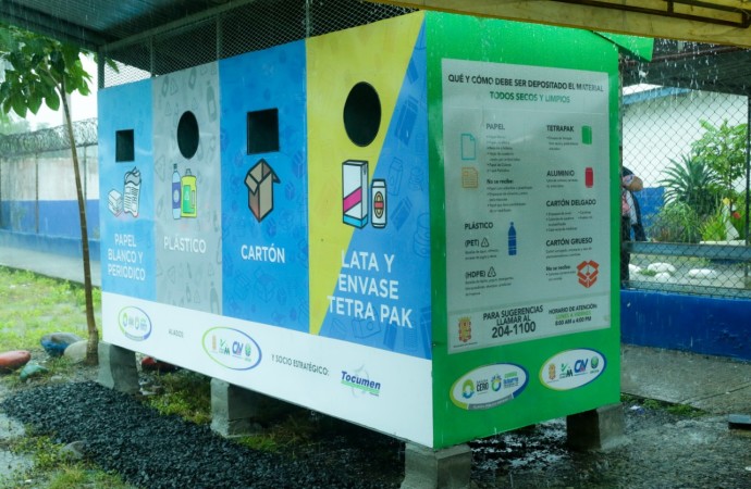 Panamá Este ya cuenta con Estaciones de Reciclaje gracias a la Alianza Público-Privada Basura Cero-Cambia tu Barrio
