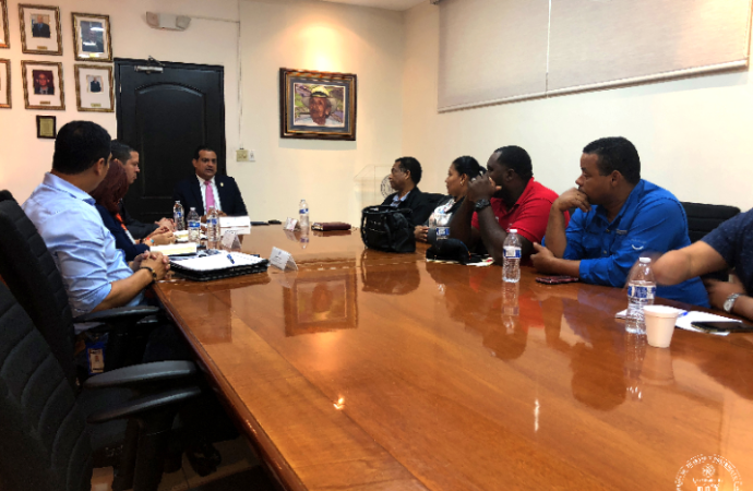 Trabajadores del proyecto Cobre Panamá se reúnen con el Ministro de Trabajo