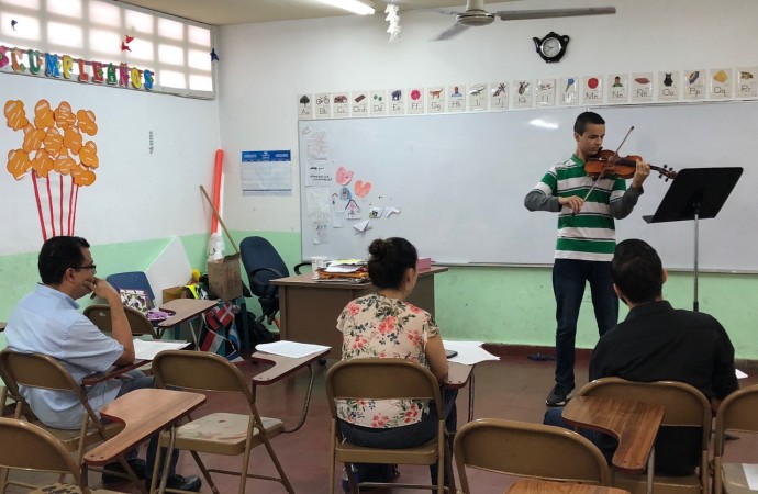 Niños y Jóvenes de Panamá asisten a Convocatoria de la Asociación Nacional de Conciertos para Audiciones del Campamento Musical Juvenil 2019
