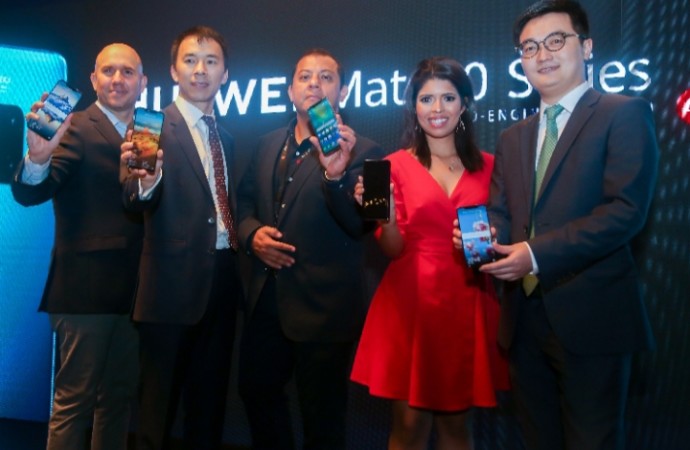Los Buques insignia de la familia Mate 20 de Huawei llegan a Panamá con tecnología de Inteligencia Artificial Superior