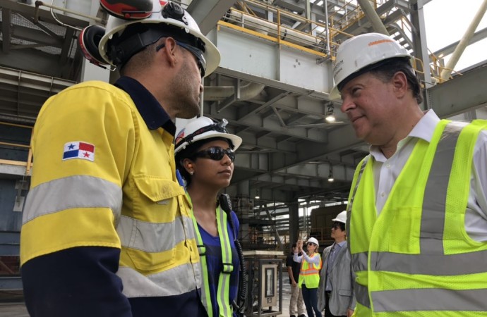 Presidente Varela participará en primera molienda de cobre de Minera Panamá