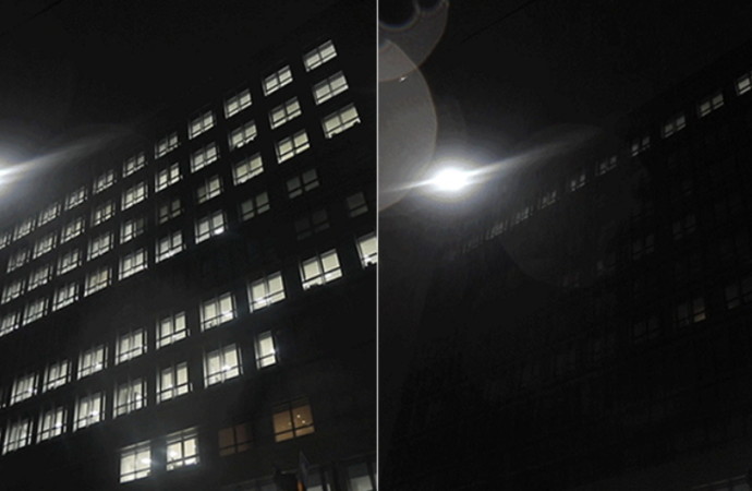 Las oficinas de Samsung Electronics apagan las luces para transformar la oscuridad en la luz de la esperanza
