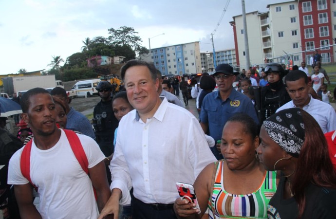 “Hemos cumplido con ustedes y lo seguiré haciendo hasta el último día de mi mandato”, presidente Varela