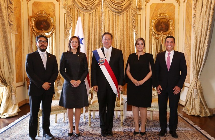 Presidente Varela recibe credenciales de la Embajadora del presidente interino de Venezuela, Juan Guaidó