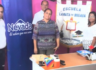 Productos Nevada promueve el bienestar de 350 estudiantes de la Escuela La Mata, en Bugaba