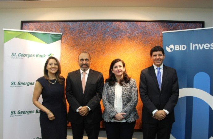 BID Invest otorgó financiamiento a St. Georges Bank para apoyo al crecimiento de empresas en Panamá