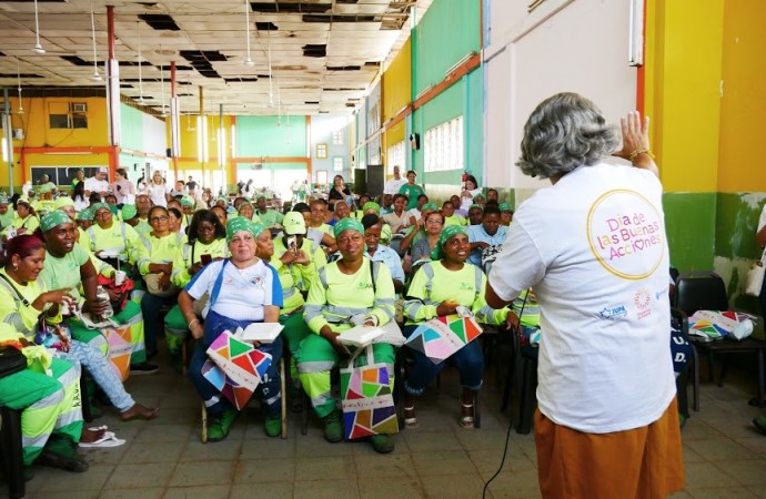 Trabajadoras de AAUD fueron homenajeadas por Fundación Judío Panameña por el Día de Buenas Acciones