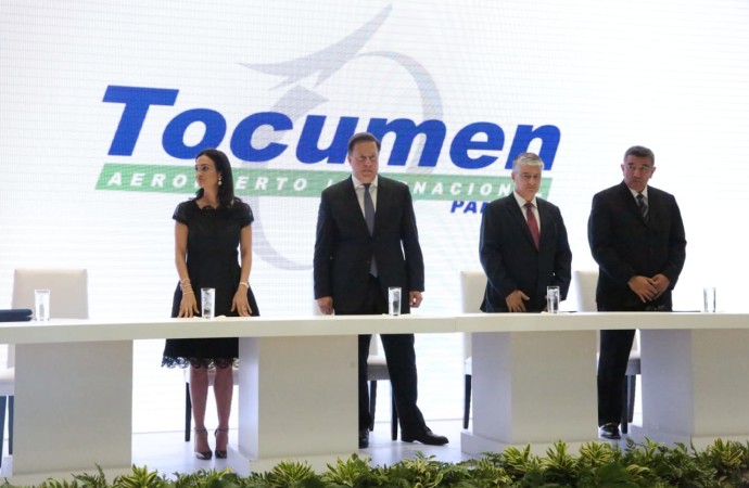 Presidente Varela recibe expansión de la Terminal 2 de Aeropuerto de Tocumen
