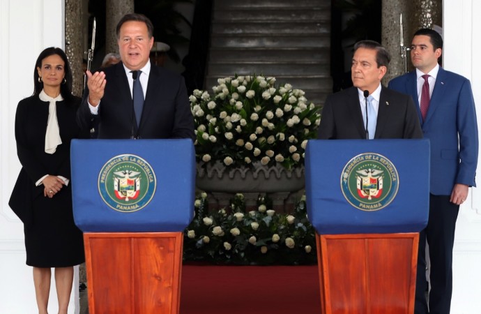 Presidente Varela y presidente electo Cortizo califican como positiva primera reunión de transición