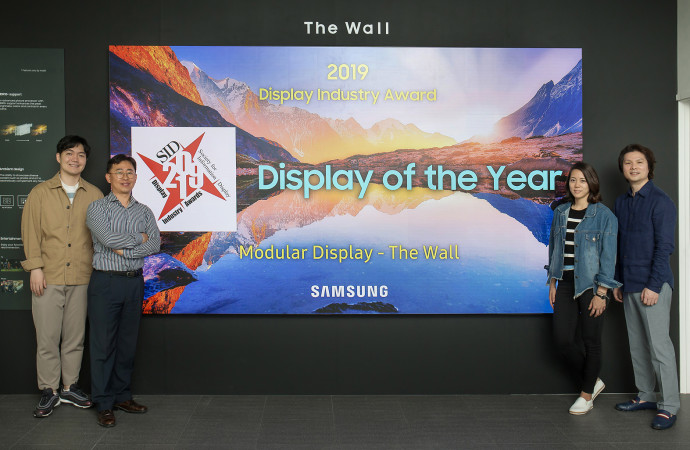 «The Wall» de Samsung gana codiciado premio del sector de visualización
