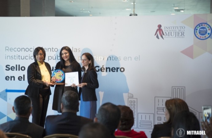 Mitradel recibe certificación Oro por sus avances en materia de Igualdad de Género