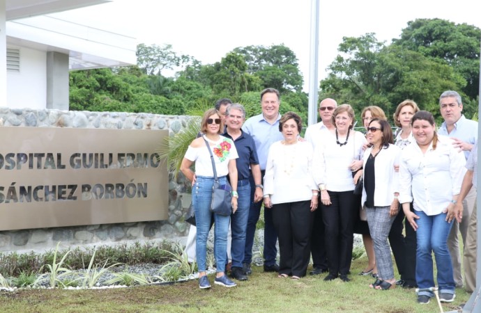 Presidente Varela entrega a los bocatoreños nuevo Hospital Guillermo Sánchez Borbón, ubicado en Isla Colón