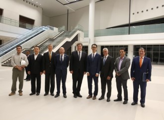 Presidente Varela recorre nuevo Centro de Convenciones de Amador, con 96% de avance