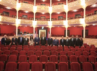 Restauración del Teatro Nacional tiene 96% de avance, confirmó el presidente Varela