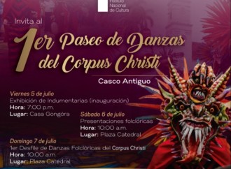 Tradiciones del Corpus Christi llegarán al Casco Antiguo