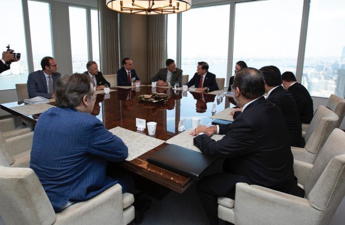 Presidente Cortizo Cohen se reúne con ejecutivos del Citibank y de la banca internacional