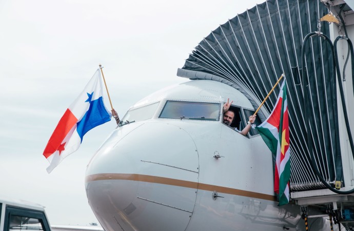 Copa Airlines conecta por primera vez a la Ciudad de Paramaribo con el continente Americano