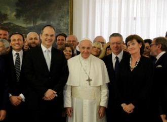 Su Santidad el Papa Francisco recibe a la Fundación HispanoJudía en audiencia privada en la residencia de Santa Marta