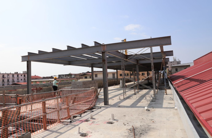 Las obras de renovación del Mercado San Felipe Neri muestran un 80% de avance