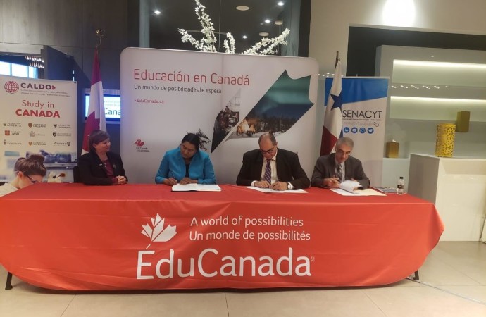 CALDO, SENACYT e IFARHU firman convenio de colaboración educativa