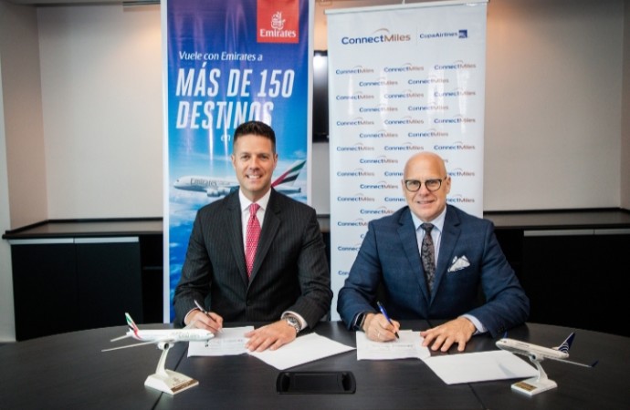 Copa Airlines y Emirates Fortalecen alianza con nuevo acuerdo de programas de viajero frecuente
