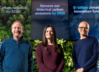 Microsoft anunció que eliminará más carbono del que emite para 2030