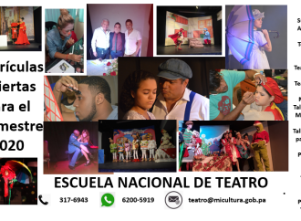Escuela Nacional de Teatro anuncia período de matrícula en Arte Teatral