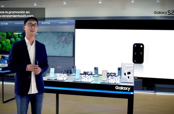 Exitoso lanzamiento digital del Samsung Galaxy S20 en la región
