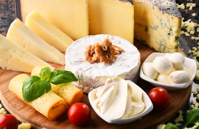 Porción diaria de queso es fuente de proteína y calcio