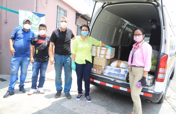 El MIDES entrega alimentos y artículos de limpieza a 15 Albergues y Casas Hogares que brindan protección a 629 adultos mayores, niños y niñas