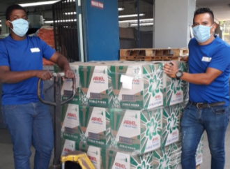 P&G donará 145mil lavadas de detergente Ariel a hospitales y al Programa ¨Panamá Solidario¨