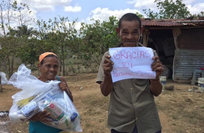 JCI brinda solidaridad a las comunidades de Panamá Oeste