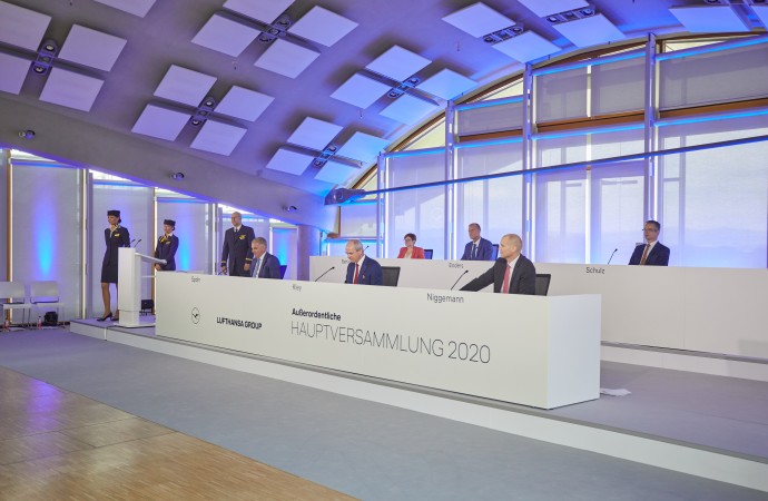 98% de los accionistas de Lufthansa aprueban medidas de estabilización