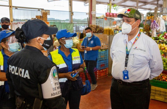 Realizan inspección preventiva de Trabajo Infantil en Merca Panamá