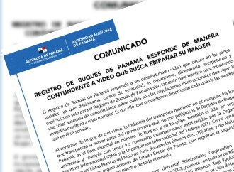 Registro de Buques de Panamá rechaza video que busca empañar su imagen
