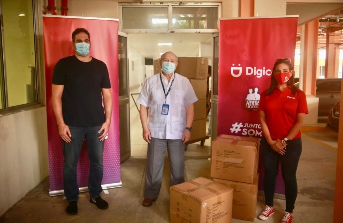 Digicel dona más de 378 mil insumos médicos para los héroes de la salud