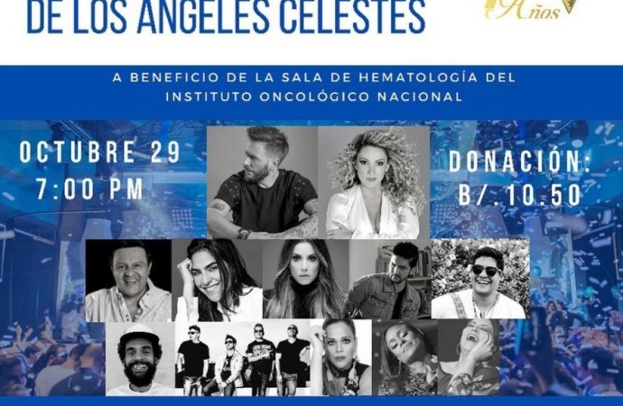 Asociación de Amigos y Voluntarias del Instituto Oncológico Nacional invitan a la Gala Musical Solidaria de los Ángeles Celeste