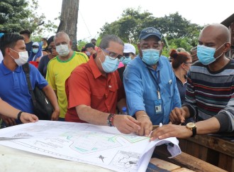 Autoridades desmantelan invasión en Burunga cercana a Cuenca del Canal